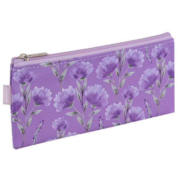 Пенал на блискавці, Lavender-4 Матеріал: PU.Розмір 200*110 1455-4-А