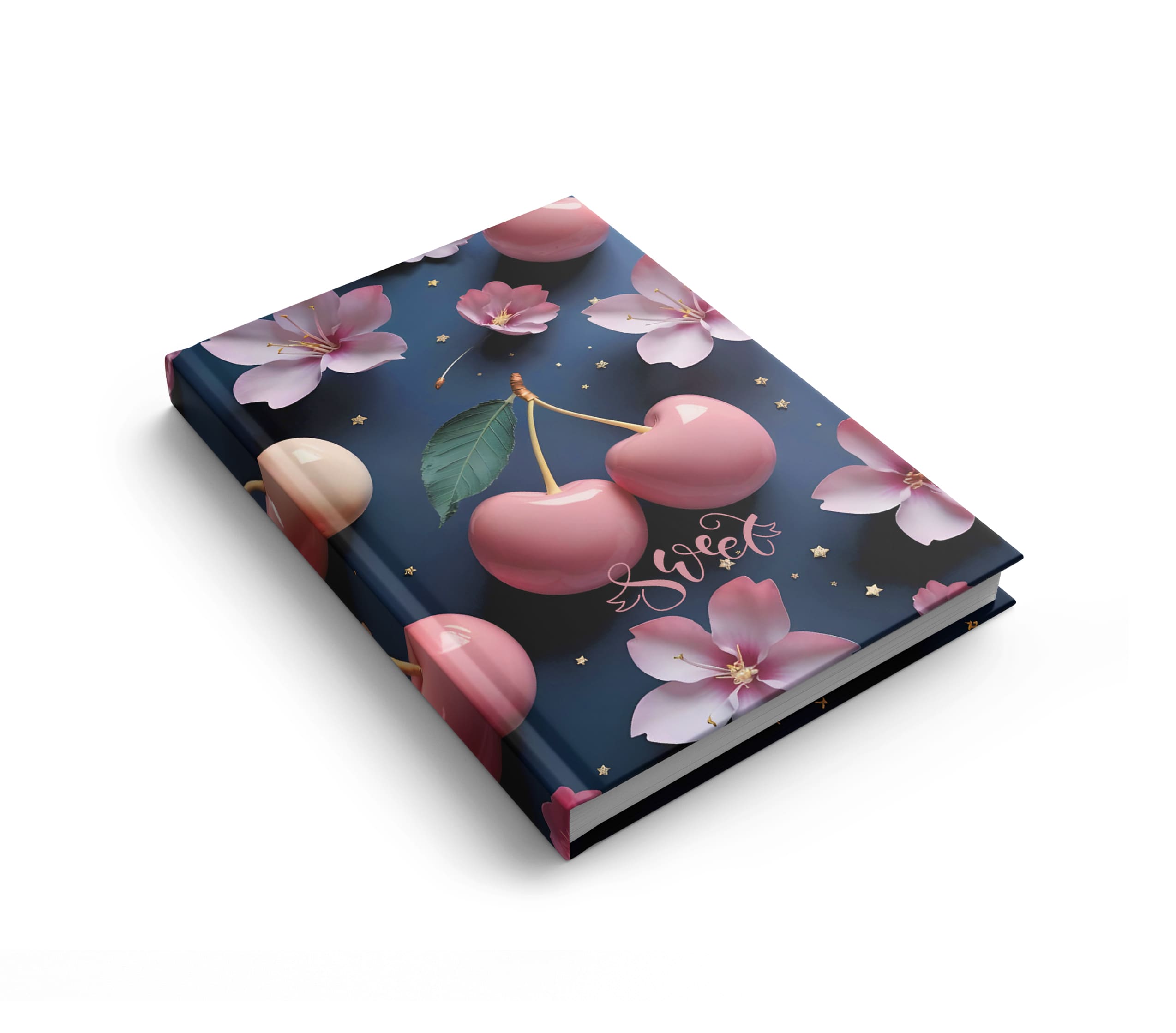 Блокнот АРКУШ А5, кл, 160 арк, лам. тв. обкл 1В3262 Солодкі черешні 1/10