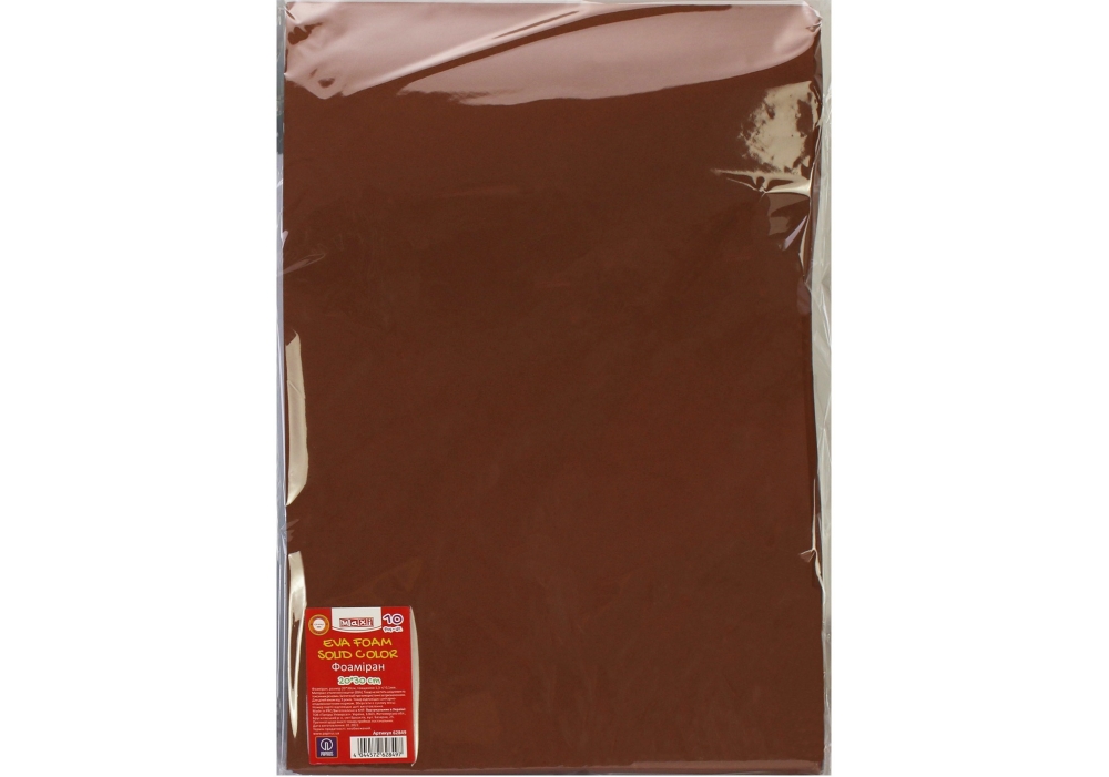 Фоаміран листовий А4 20*30 см коричневий