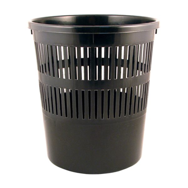 Корзина для паперу Delta 8л чорна D4007-01