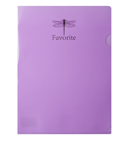 Папка-кутик А4, PASTEL бузковий