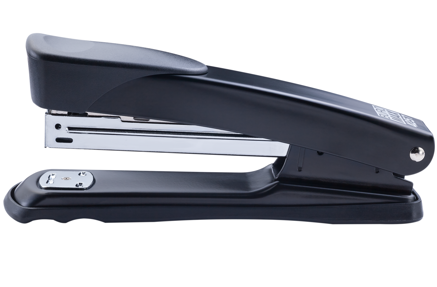 Степлер металевий до 30аркушів, (скоби №24, 26), чорний ВМ.4257-01