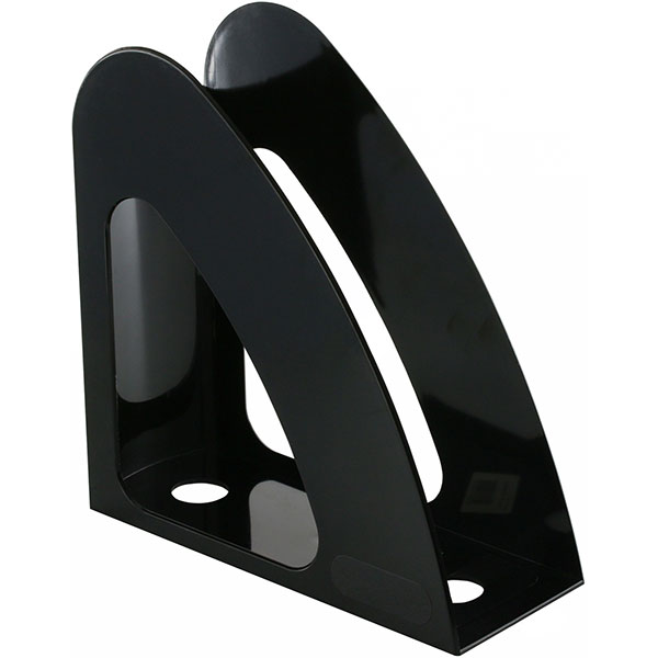 Лоток пластиковий вертикальний ВЕСЕЛКА, чорний