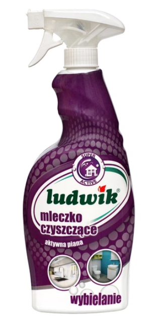 Засіб Людвік МОЛОЧКО ЧИСТЯЧЕ СПРЕЙ SUPER ACTIVE 750мл