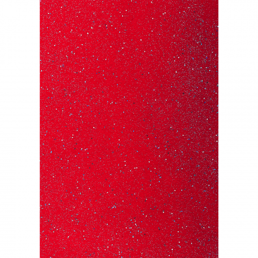 Фетр м'який 741457 з глітером, червоний 21*30см