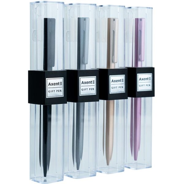 Ручка кулькова автоматична Partner асорті., синя AB1099-00-02-A в футлярі