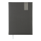 Щоденник недатований VERTICAL, A5, сірий, штучна шкіра