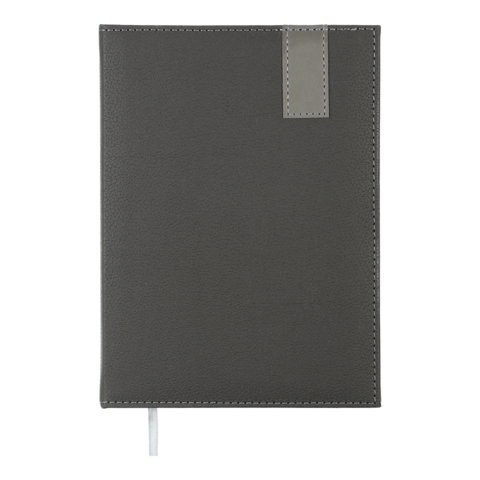 Щоденник недатований VERTICAL, A5, сірий, штучна шкіра