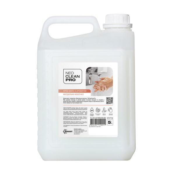 Крем-мило професійне NeoCleanPro Мигдальне молочко, 5л