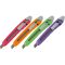 Ніж канцелярський, 9мм. Асорті кольорів. Упаковка дисплей 6401-A