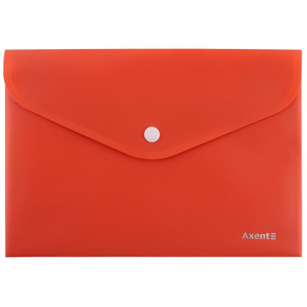 Папка на кнопці А5, Earth colors кораловий 1522-28-A