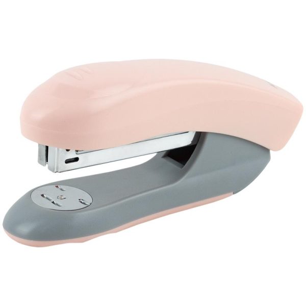 Степлер Welle-2 пласт., №24/6, 20 арк., Pastelini, рожевий 4820-10-A