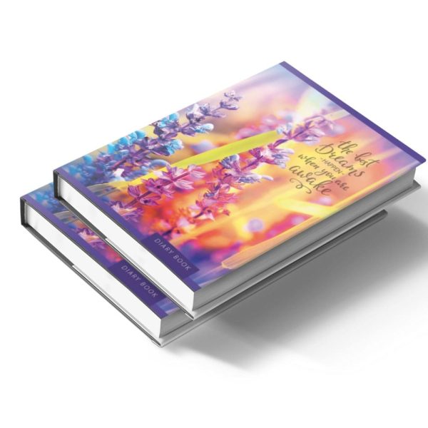 Щоденник недатований ART Аркуш А5 352стор лінія Квітковий кошик А5НДАТ-АРТ-352ББЛ262