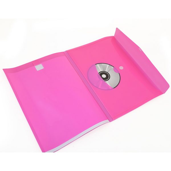 Мульти-папка для документів L6141 А4 рожева 490954