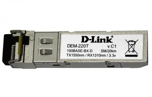 Модуль D-Link DEM-220T SFP, 1x100BaseBX, LC