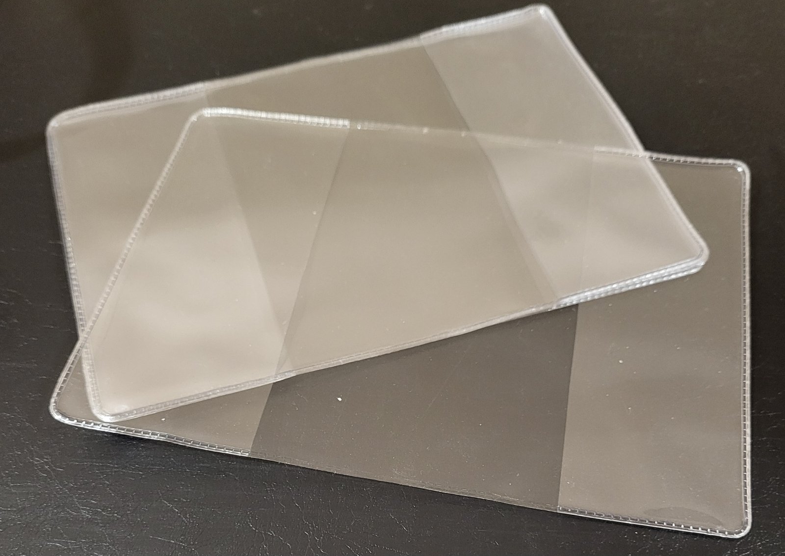 Обкладинка для паспорту ПВХ прозора 200 мкм 38-Р