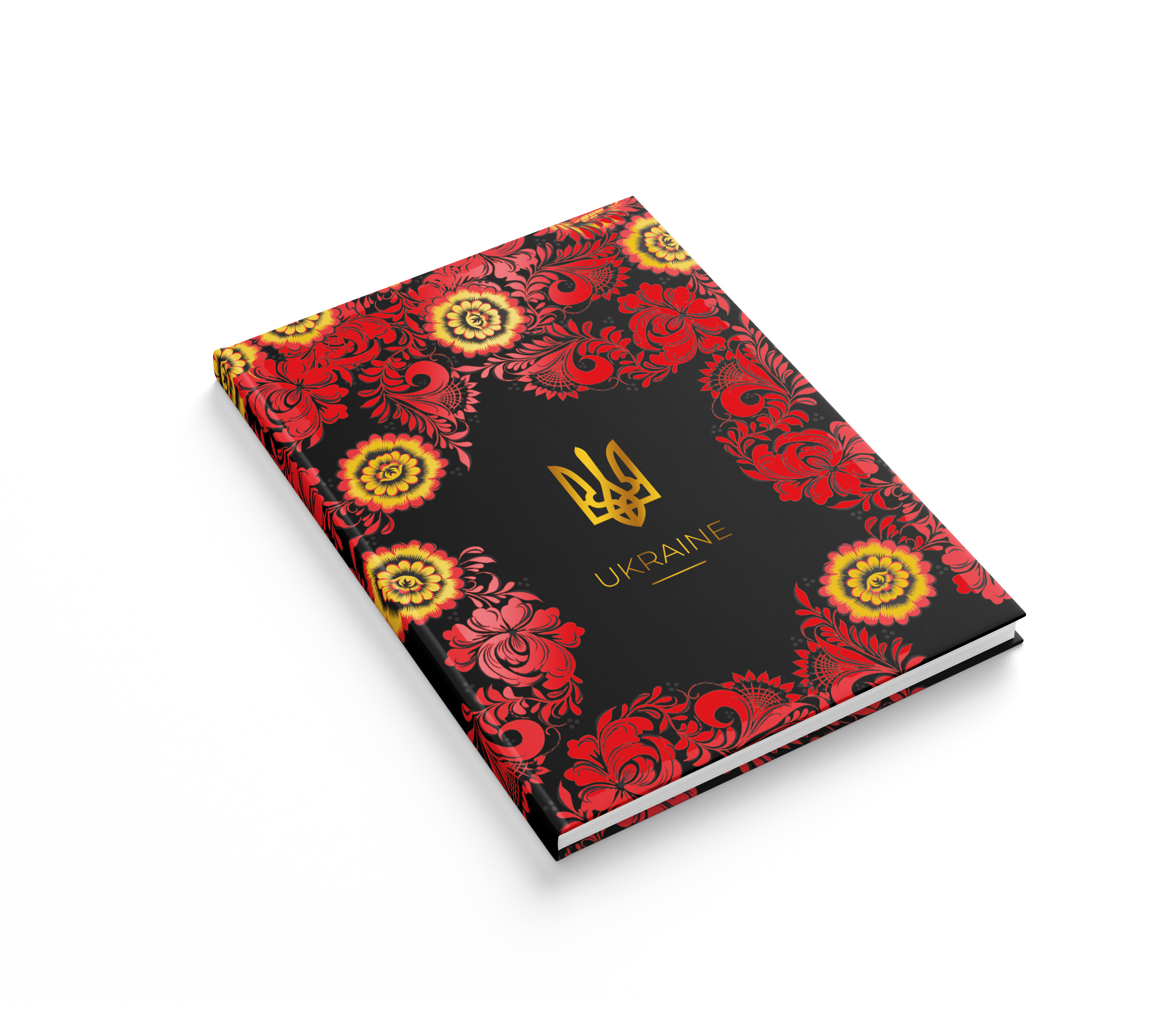 Ділова книга А4 192арк клітинка АРКУШ Престиж офсетний папір 1В2783, Тризуб