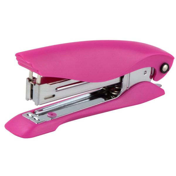 теплер канцелярський №24/6 Axent Ultra 4805-10-A, пластиковий, 25 аркушів, рожевий