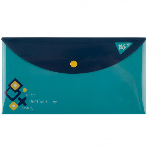 Папка-конверт Yes B6 на кнопці "Ukraine" 492266