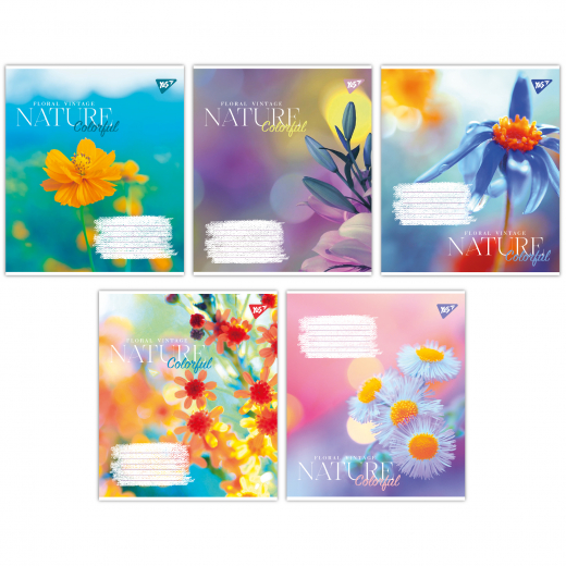 Зошит 48арк клітинка YES Nature colorful 767111