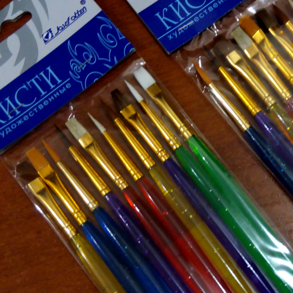 Набір пензликів Josef Otten 10шт  JO7460