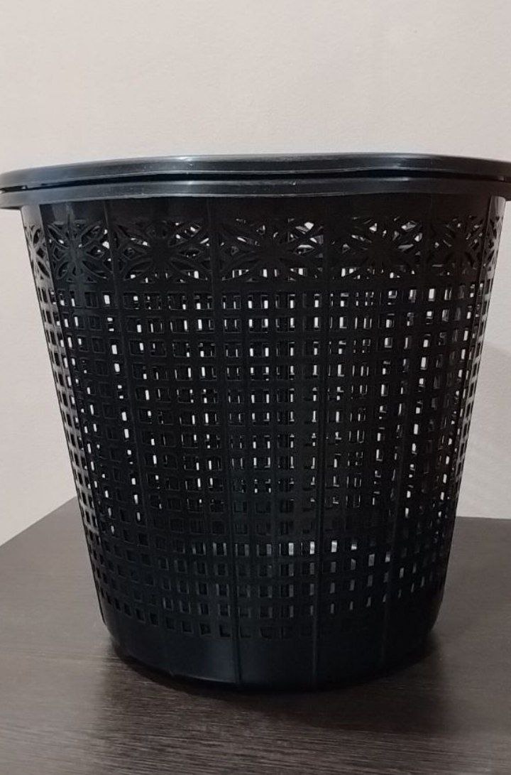 Кошик для паперів "Сітка", чорний 200502