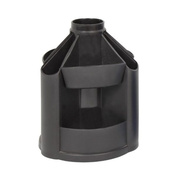 Органайзер КИП пластиковий, чорний вертушка OB41