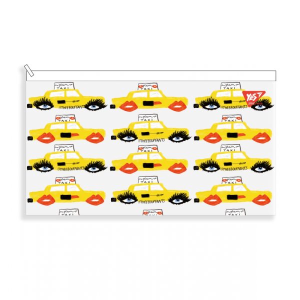 Папка-конверт YES на блискавцi Check/Travel "FANCY" 491768 14 х 26 х 3 см