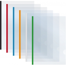 Швидкозшивач А3 пласт.на планці E31262 білий.