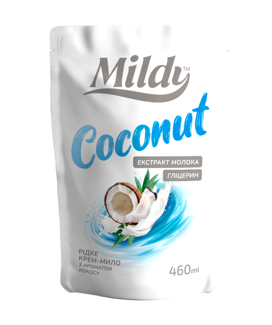 Mildy Рідке мило Coconut 460 мл (дой пак)