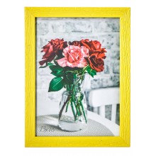 Рамка 13*18 жовта рельєфна