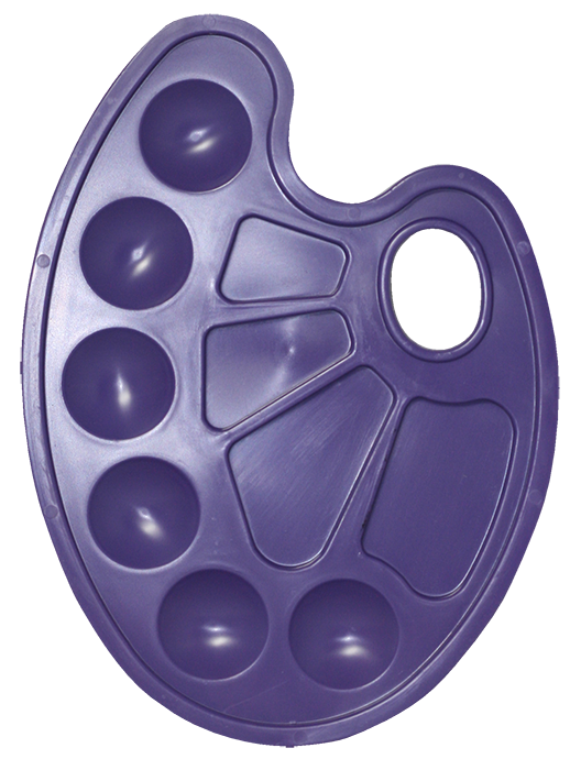 Палітра для малювання, фіолетовий ZB.6920-07