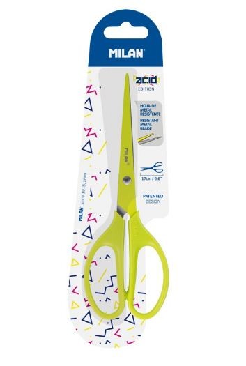 Ножиці 17см MILAN BWM10425Y жовті