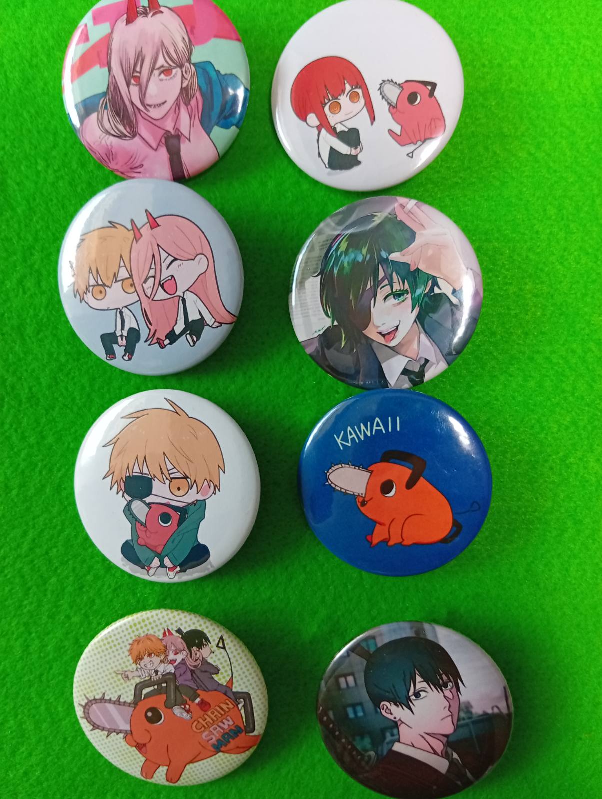 Значок Людина - бензопила / Chainsaw Man в ассортименті | 44мм