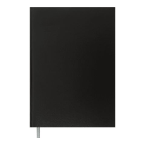 Ділова книга А4 144арк клітинкаBUROMAX OPTIMAL офсет, чорна, бум вініл