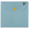 Папка-конверт Yes B6 на кнопці "Fusion" блакитна