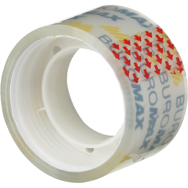 Клейка стрічка канц. 24мм х 10м, прозора BM.7170-01