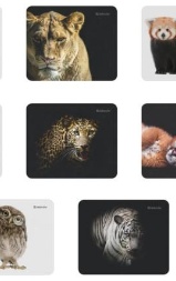 Килимок Defender Wild Animals, 220 x 180 x 2 мм (50803)