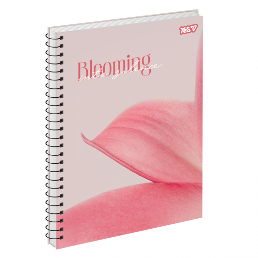 Зошит для записів Yes А4/80 од. спіраль "Blooming" 152283