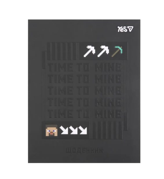 Щоденник шкільний YES інтегральний Minecraft, А5, 40 аркушів 911670