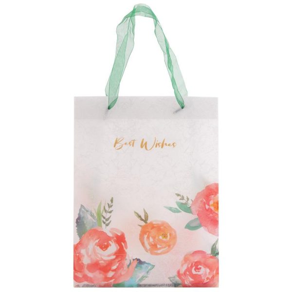 Пакет пластиковий подарунковий 25х19см, Best Wishes 02