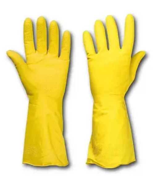 Рукавички латексні господарчі L 1пара