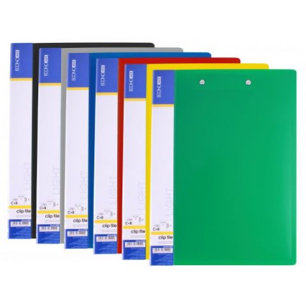 Папка А4 з 80 файлами Economix E30608, асорті