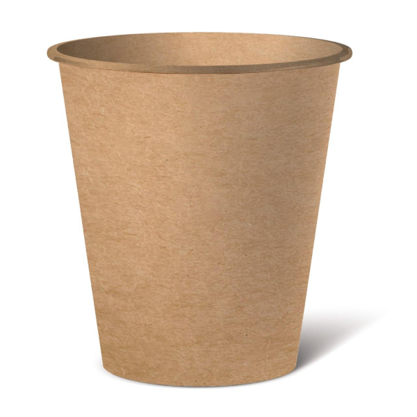 Стакан 0,175мл паперовий КРАФТ  в уп 50 шт