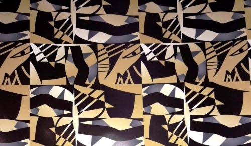 Папір пакувальний (100х70см) "Абстракція" УБ-352