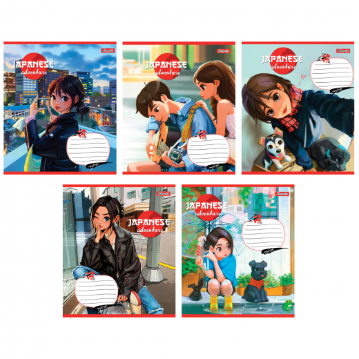 Зошит 36 арк клітинка 1Вересня Japanese adventure, 767052