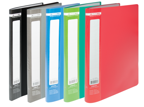 Папка на 20 файлів А4 JOBMAX BM.3605-01 асорті