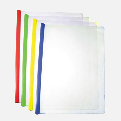 Папка А4 Economix E31205 з планкою-затиском 10 мм (2-65 аркушів), асорті