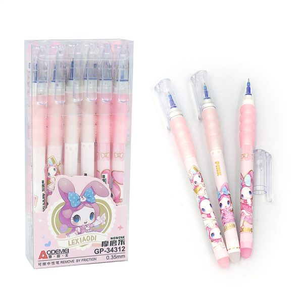 Ручка  стир. Aodemei "KUROMI" 0,5мм, син. GP-34312