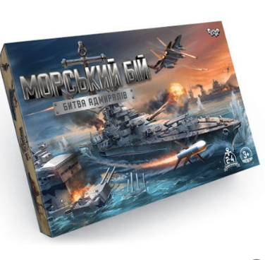 Настільна розважальна гра "Морський бій. Битва адміралів" укр (20)